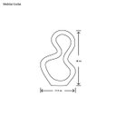 Ver imagem 2 de Dupla Escultura Contemporânea Decoração Em Cerâmica Marrom Petra