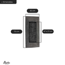 Ver imagem 4 de Fonte Natural Cascata de Água para Parede Retangular Decorativo