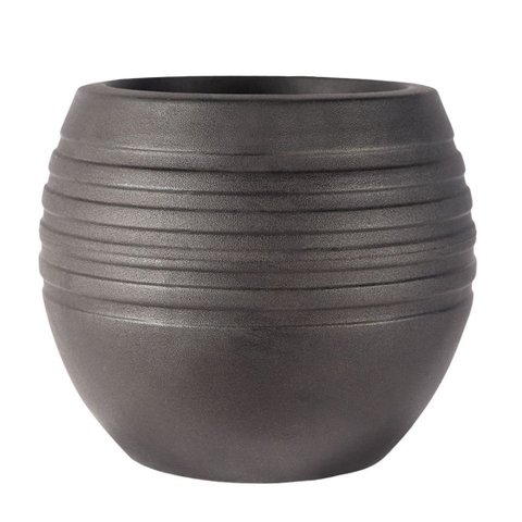 Vaso para Plantas 24 Cm Canela Grafite- Afort