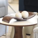 Ver imagem 2 de Centro de Mesa Safira com Esferas em Cerâmica Marrom Petra