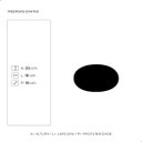 Ver imagem 2 de Vaso de Mesa Redondo Pequeno para Decoração Azul e Palha Marrakesh