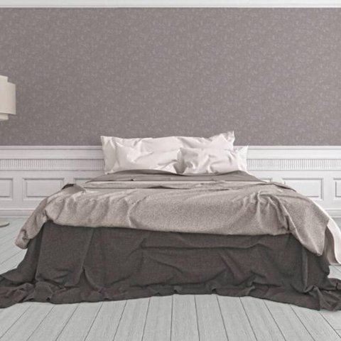 Papel de Parede Attractive 2 Folhagem Cinza 390283