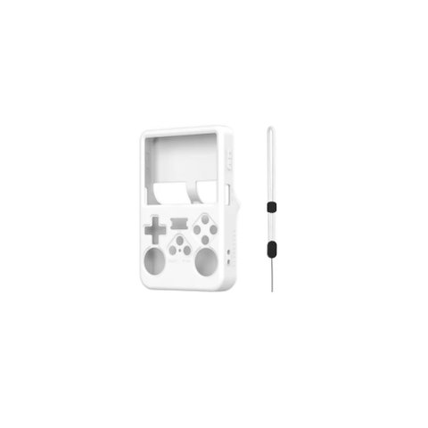 Capa Protetora Silicone Líquido para Jogos R36s - Proteção:branco