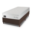 Ver imagem 1 de Cama Box Solteiro Hellen Konfort Espuma D33 Pillow Top 0,88x188x57cm