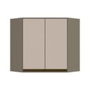 Ver imagem 5 de Módulo Cozinha Connect Canto Oblíquo com 2 Portas 80x83cm Off White2 Aéreos + 1 Balcão + 1