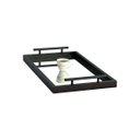 Ver imagem 3 de Bandeja Decorativa para Cantinho do Café Espelhada 31x52:preto Fosco