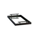 Ver imagem 4 de Bandeja Decorativa para Cantinho do Café Espelhada 31x52:preto Fosco