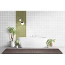 Ver imagem 3 de Tapete Passadeira Emborrachada Antider 43cm Venda por Metro Marrom