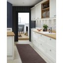 Ver imagem 2 de Tapete Passadeira Emborrachada Antider 43cm Venda por Metro Marrom