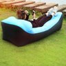 Saco de dormir Apoio de Cabeça Puff Sofa Inflavel Travesseiro Trilha Colchonete Magico Ar Praia - 5