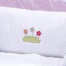 Kit de Berço Rosa Menina 10 Peças Padrão Americano Heloísa - 4