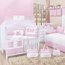 Kit Berço Menina Padrão Americano Ursinhos 10 Peças 100% Algodão - 5