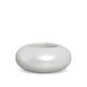 Ver imagem 1 de Vaso Decorativo De Mesa Cachepot Redondo G De Cerâmica Pérola