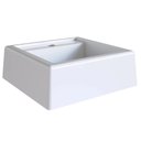 Ver imagem 5 de Gabinete Banheiro Suspenso 80cm Cuba Quadrada Ripy Mel/branco Z54 - Mpozenato