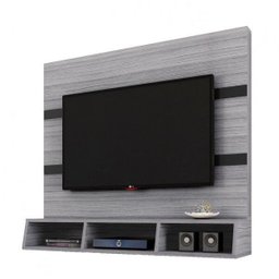 Painel para TV até 50 Polegadas 3 Nichos Marrocos Poliman - 2