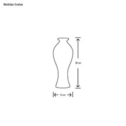 Vaso Decorativo De Cerâmica Bege Califórnia P Petra - 2