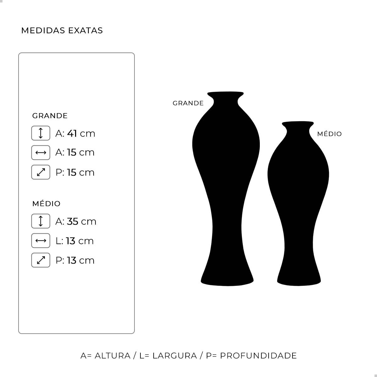 Dupla Vaso Califórnia Decoração em Cerâmica Bege e Marrom Petra - 3