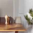 Ver imagem 5 de Dupla Vaso Califórnia Decoração em Cerâmica Bege e Marrom Petra