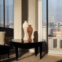 Ver imagem 4 de Dupla Vaso Califórnia Decoração em Cerâmica Bege e Marrom Petra