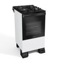 Ver imagem 1 de Fogão 4 Bocas Mueller com Mesa de Vidro e Forno 48l Branco Bivolt - Mfv4bf