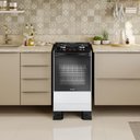 Ver imagem 2 de Fogão 4 Bocas Mueller com Mesa de Vidro e Forno 48l Branco Bivolt - Mfv4bf