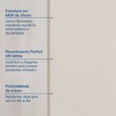 Ver imagem 7 de Rack Extensível Ripado com Painel TV 86 Polegadas Planejado 400x250cm Aruá CabeCasa MadeiraOriginals Off White