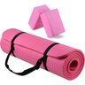 Balancefrom Tapete de Ioga Goya + Par de Blocos Rosa - 1
