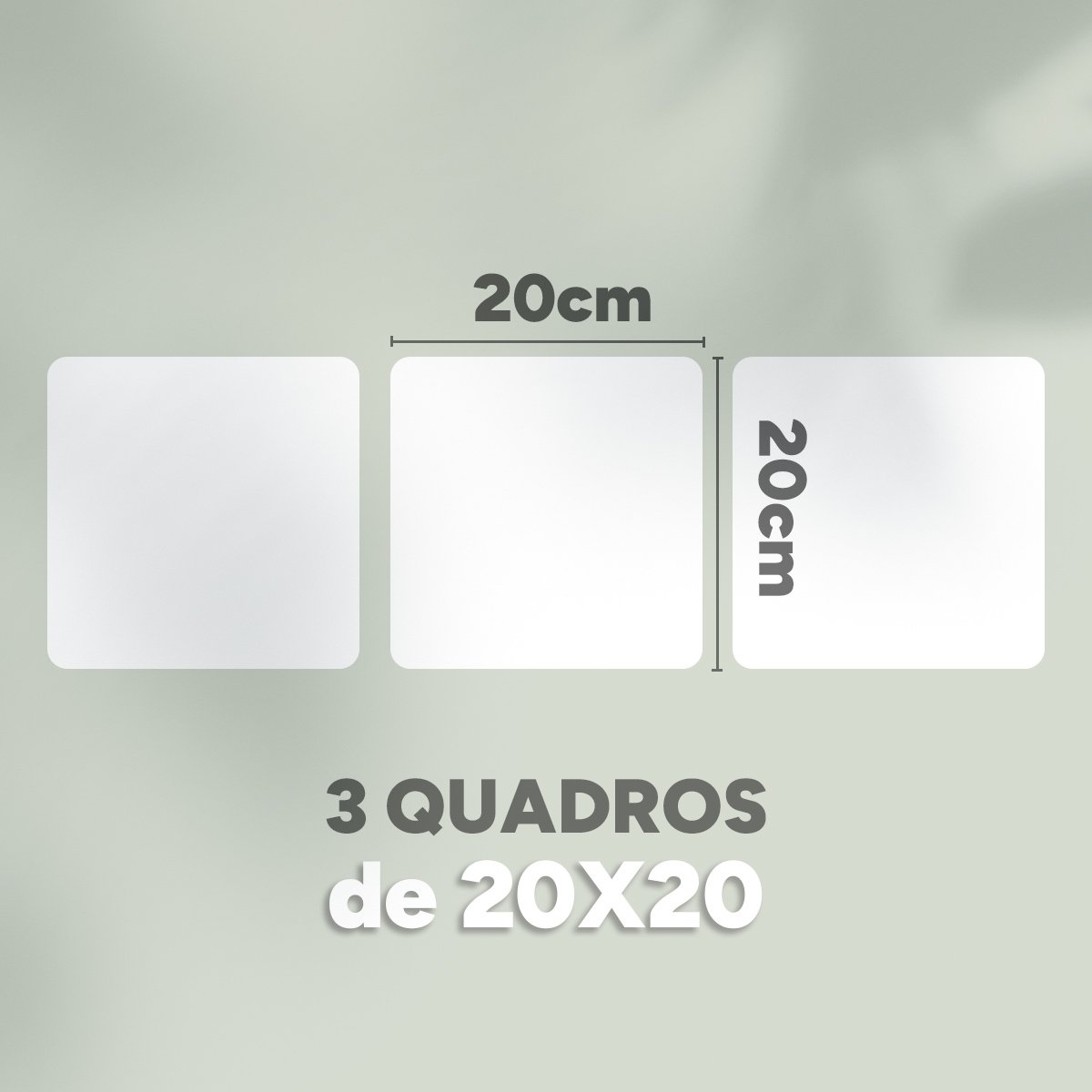 Placa Quadro Decorativo Cantinho do Café em Mdf 20x20cm Kit 3 - 7