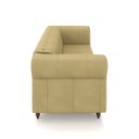 Ver imagem 6 de Sofá Living Sala de Estar Stanford Chesterfield 2 Lugares 200cm Pés de Madeira Couro Bege G58 - Gran