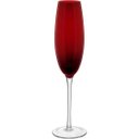 Ver imagem 1 de Jogo 2 Peças Taça de Vidro 230ml Vermelho 26x6x6cm Vinho Água Espumante Bar
