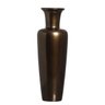 Vaso Grande De Chão Para Decoração De Sala Madri Marrom Capuccino - 1