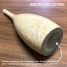 Abajur Colonial em Cerâmica com Cúpula de Tecido Bege Petra - 4