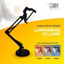 Ver imagem 7 de Luminária De Mesa Led 3D Escritório Leitura Home Office GMH