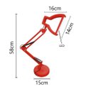 Ver imagem 4 de Luminária De Mesa Led 3D Escritório Leitura Home Office GMH