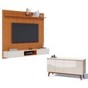 Ver imagem 1 de Painel Suspenso Loft com Aparador Buffet Classic 1.8 Nature Off White - Imcal