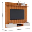 Ver mais imagens de Painel Suspenso Loft com Aparador Buffet Classic 1.8 Nature Off White - Imcal