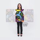 Ver imagem 3 de Quadro Romero de Britto Children World 3R5185