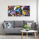 Ver imagem 1 de Quadro Romero de Britto Children World 3R5185
