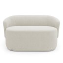Ver imagem 6 de Namoradeira Decorativa Orgânica Mavi 02 Lugares Bouclê Creme - Desk Design