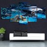 Quadro Decorativo Como treinar seu dragao 5 peças 130x65 cm - 3