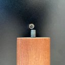 Ver imagem 5 de Kit 2 Mesas Laterais de Canto Monopé com Tampo Orgânico Preto