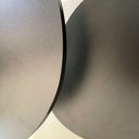 Ver imagem 4 de Kit 2 Mesas Laterais de Canto Monopé com Tampo Orgânico Preto