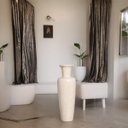 Ver imagem 3 de Vaso Madri Decoração em Cerâmica Bege Petra