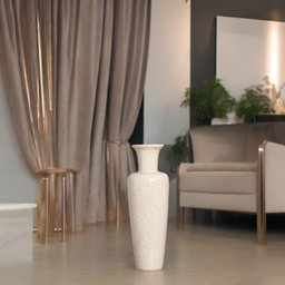 Vaso Madri Decoração em Cerâmica Bege Petra - 5