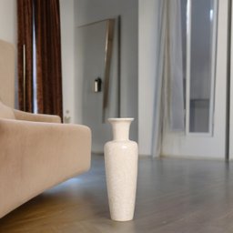 Vaso Madri Decoração em Cerâmica Bege Petra - 4
