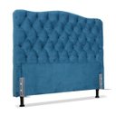 Ver imagem 4 de Cabeceira de Cama Box Casal 138cm Larhome Dunas Suede Veludo