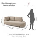 Ver imagem 3 de Cama Babá Infantil Orgânica Lado Direito para Quarto de Bebê Afeto