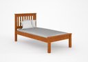 Ver imagem 1 de Cama Solteiro de Madeira Mel Acetinado - Piratini