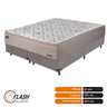 Cama King + Box Cinza Vermont Pikolin 193X203 - 2