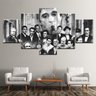 Quadro Decorativo Scarface 5 peças 130x65 cm em tecido - 3